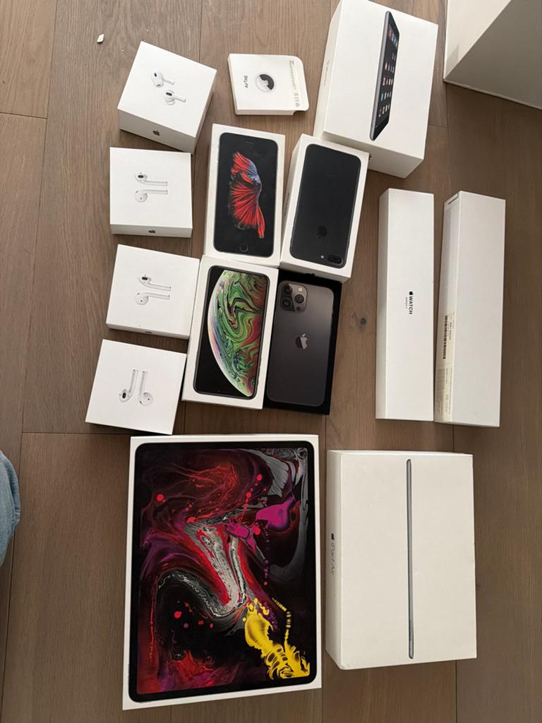 Lege originele Apple dozen (diverse modellen), Ophalen of Verzenden, Gebruikt
