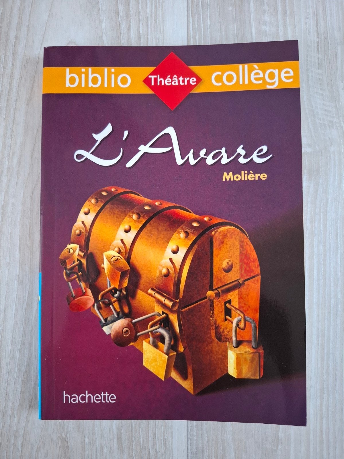 L'Avare - Molière (Biblio Collège Hachette), Boeken, Frans, Molière, Nieuw, Ophalen of Verzenden
