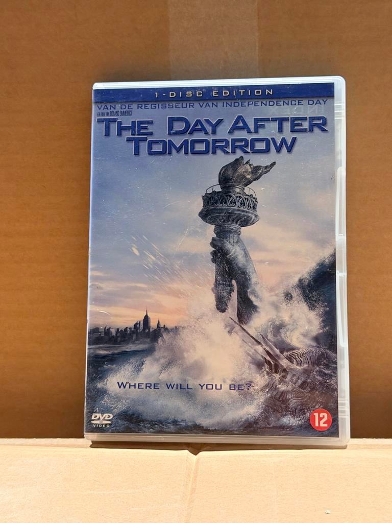 The Day After Tomorrow – Roland Emmerich – DVD, Vanaf 12 jaar, Ophalen of Verzenden, Zo goed als nieuw, Actie