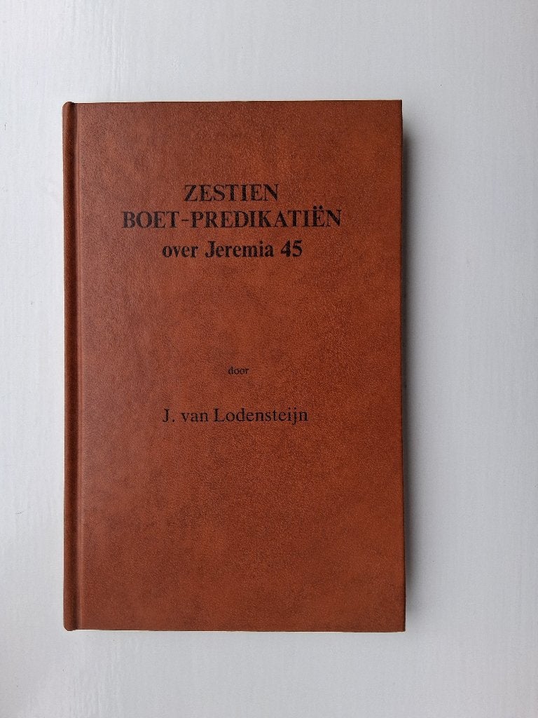 Zestien boet-predikatiën over Jeremia 45 - J. v. Lodensteijn, J. van Lodensteijn, Christendom | Protestants, Ophalen of Verzenden