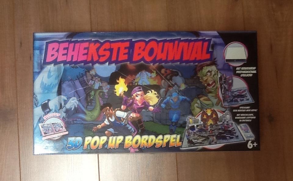 Spel: Behekste Bouwval ( 3D Pop Up bordspel), Hobby en Vrije tijd, Gezelschapsspellen | Bordspellen, Ophalen, Nieuw