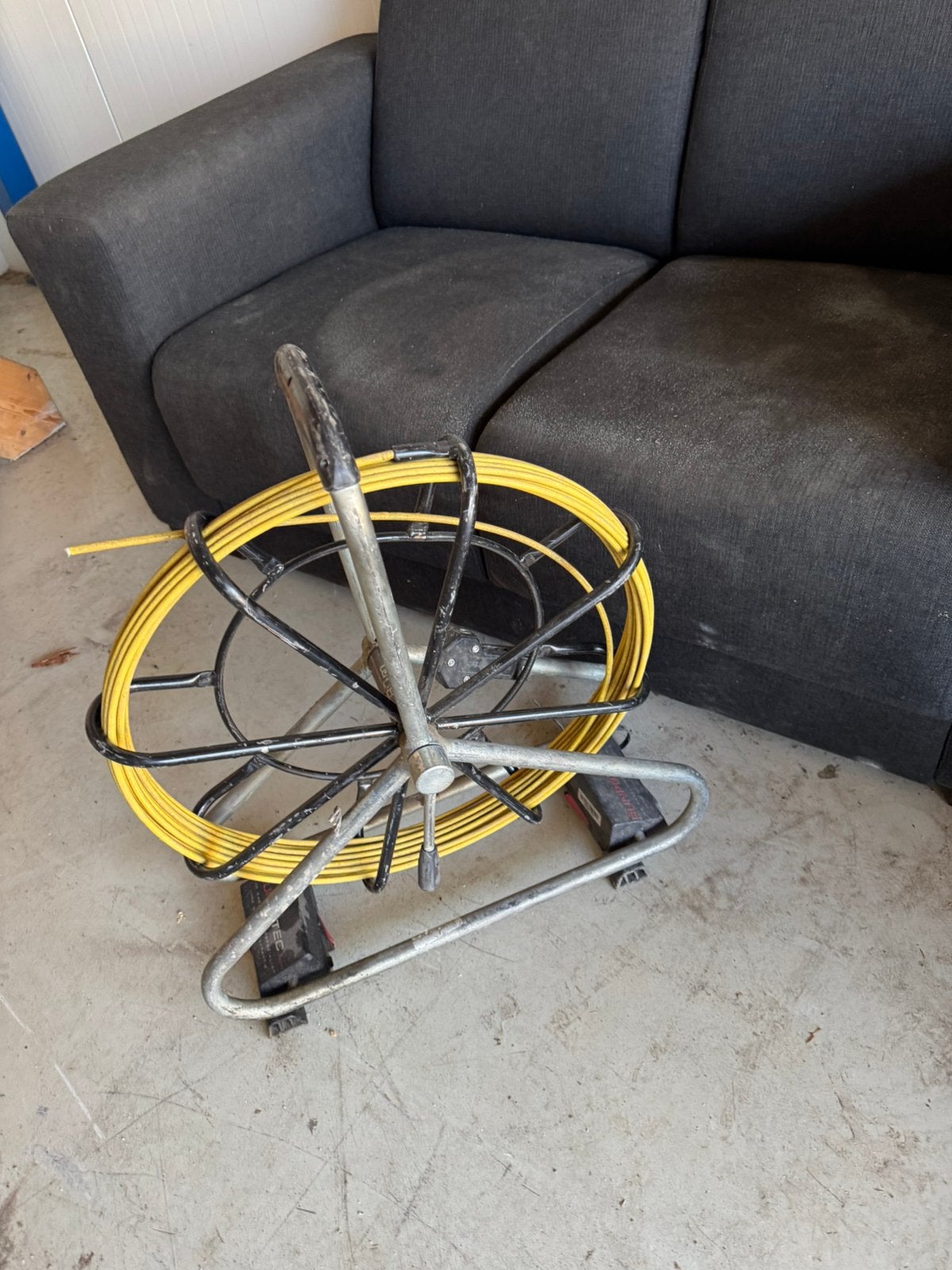 Trekveer met haspel, Ophalen, Zo goed als nieuw, Kabel of Snoer