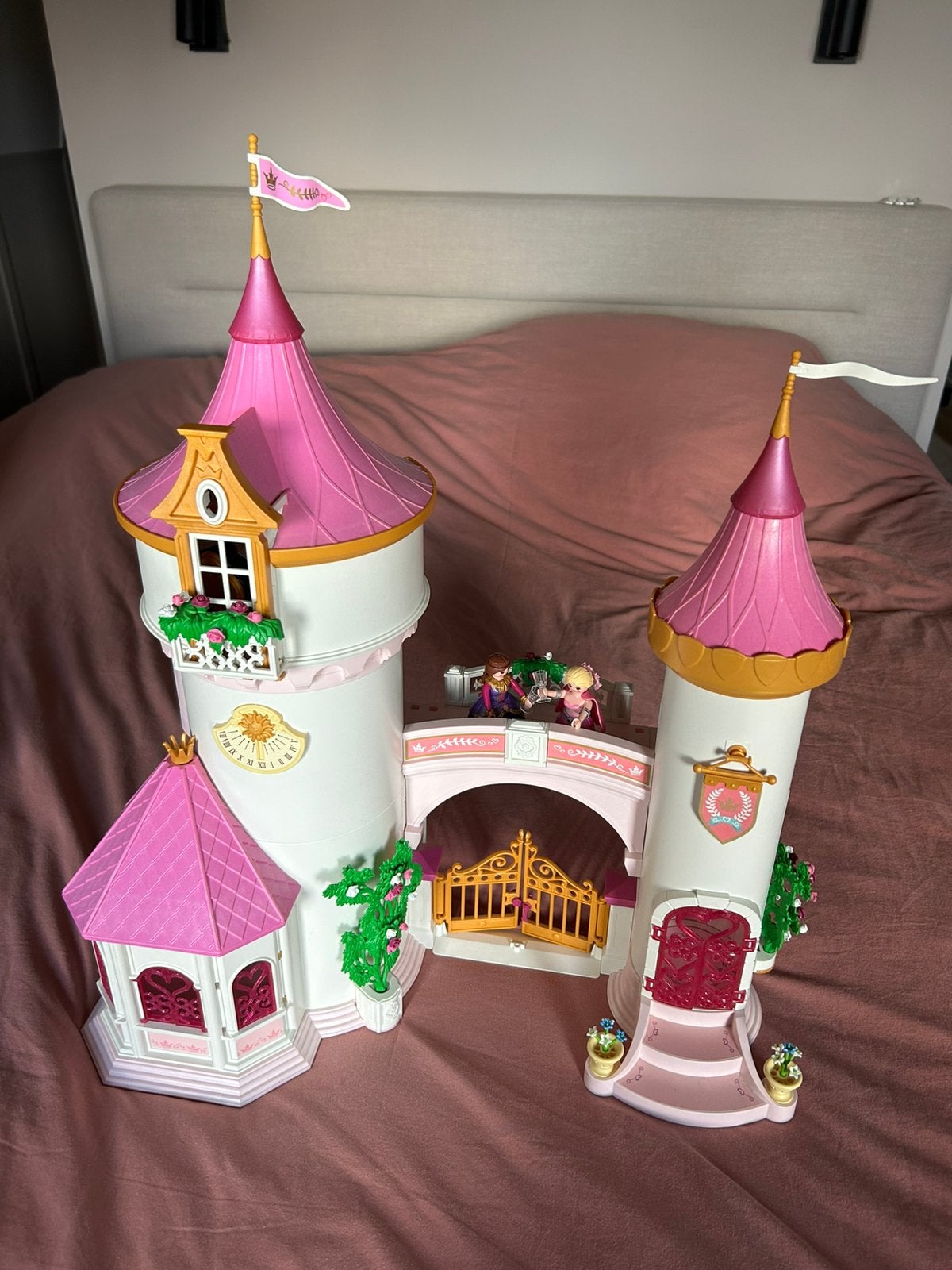 Playmobil Princess kasteel nr 70448 compleet, Ophalen, Complete set, Zo goed als nieuw, Kasteel/Fort