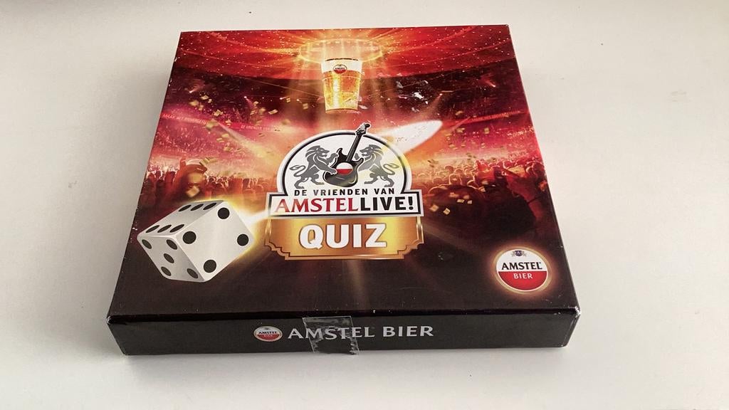 Amstel Live Quiz spel, Ophalen of Verzenden, Zo goed als nieuw, Overige typen, Amstel