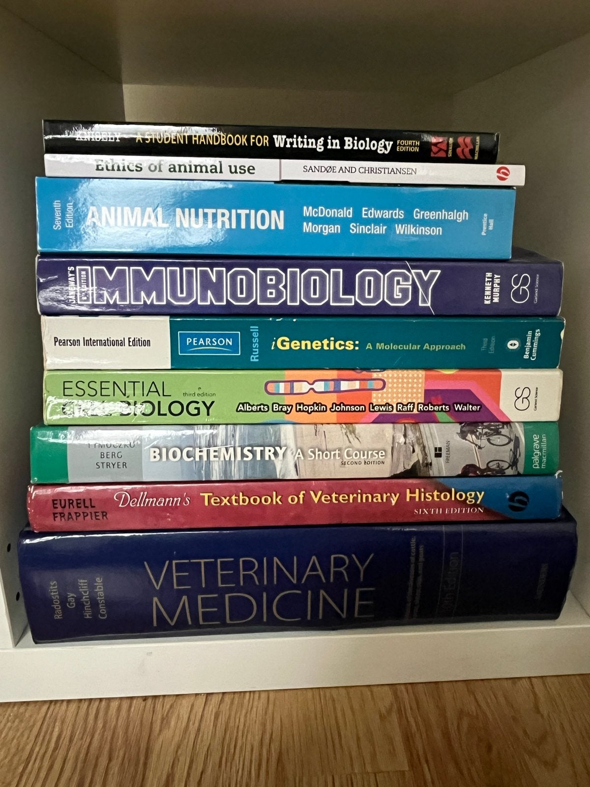 Studieboeken diergeneeskunde, Boeken, Ophalen of Verzenden, Nieuw, Natuurwetenschap