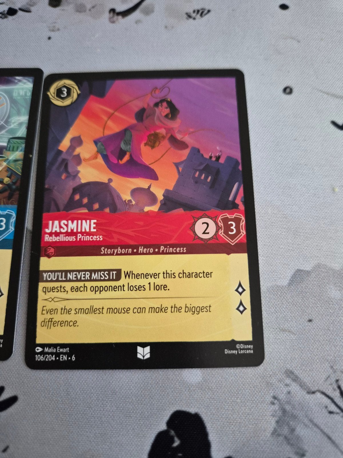 Disney Lorcana TCG Kaarten, Ophalen of Verzenden, Zo goed als nieuw, Meerdere kaarten