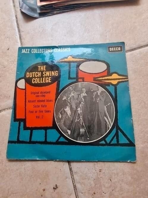 The Dutch Swing College Band - Vol. 2 (Oude Single), Gebruikt, 7 inch, Ophalen of Verzenden, Jazz en Blues