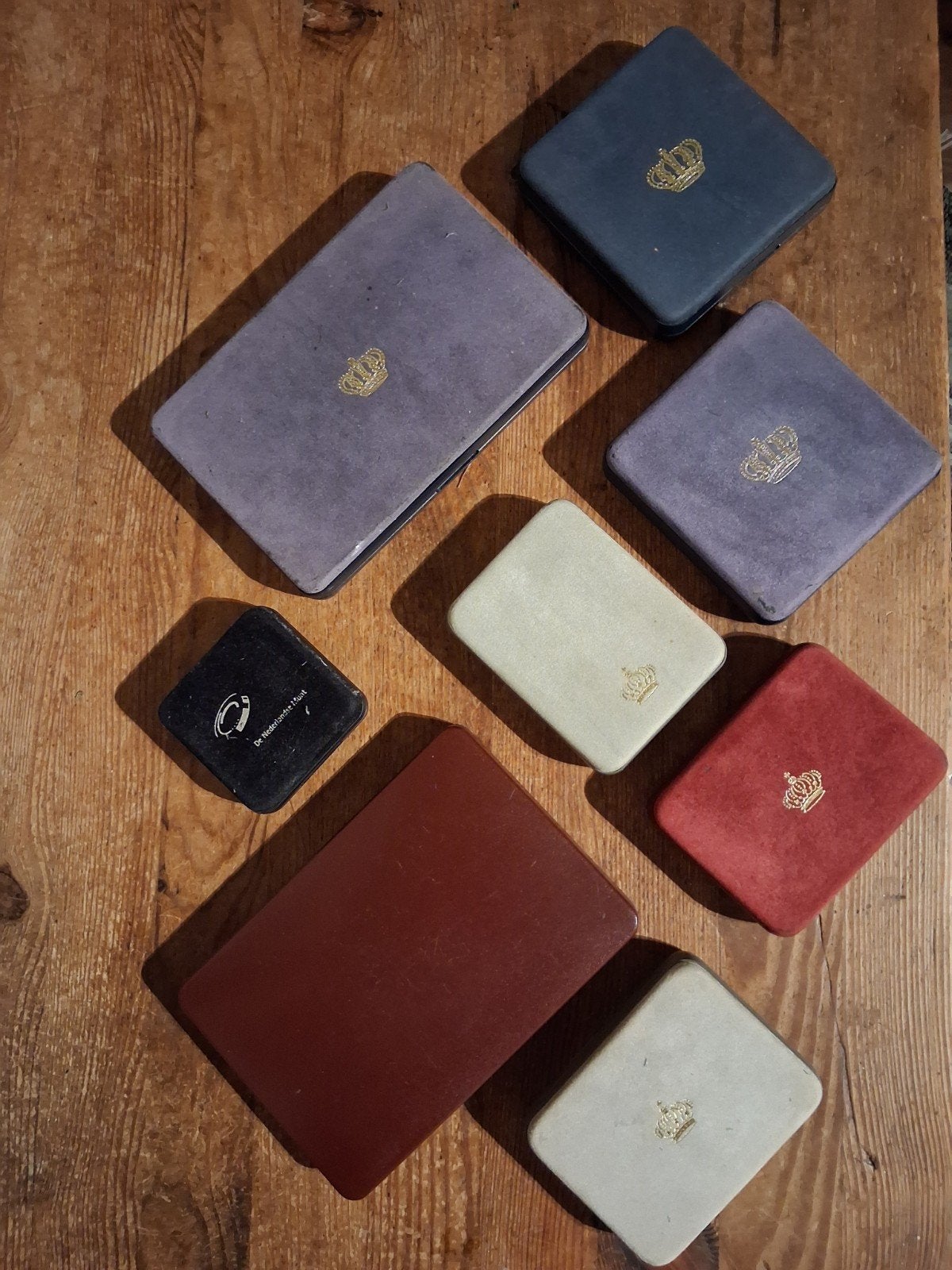 Diverse doosjes voor munten/medailles, Ophalen of Verzenden, Verzamelmap