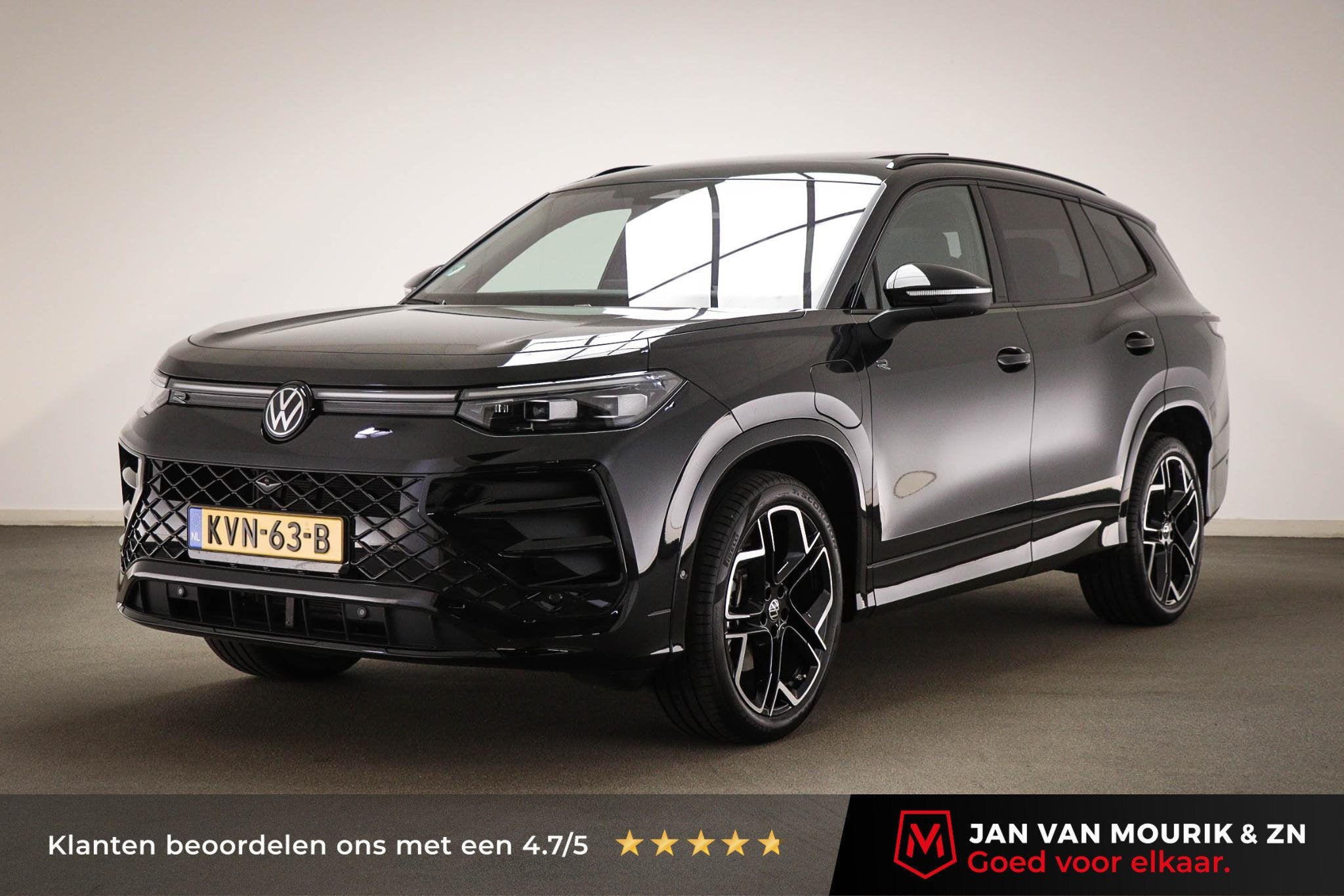 Volkswagen Tayron 1.5 eHybrid R-Line Edition | PANORAMADAK |, 4 cilinders, Met garantie (alle), 150 min, Verblindingsvrij grootlicht