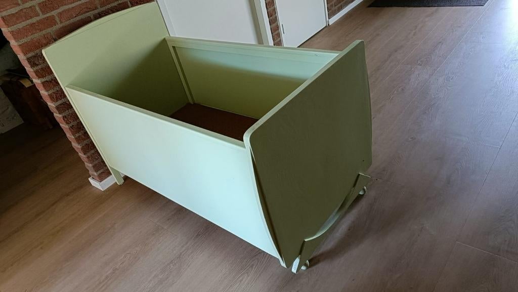 Vintage Ledikant - Charmant en Tijdloos, Ophalen, Gebruikt, Ledikant