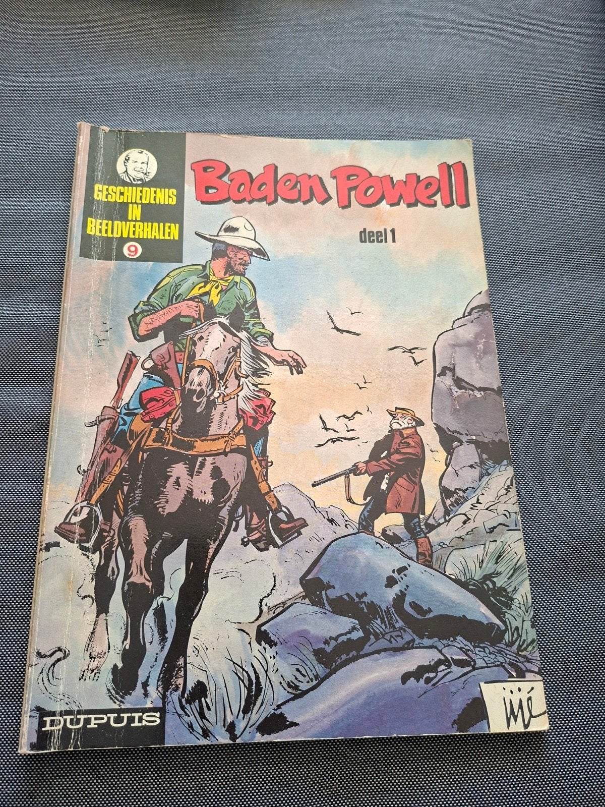 Baden Powell deel 1 - Geschiedenis in Beeldverhalen, Boeken, Ophalen of Verzenden