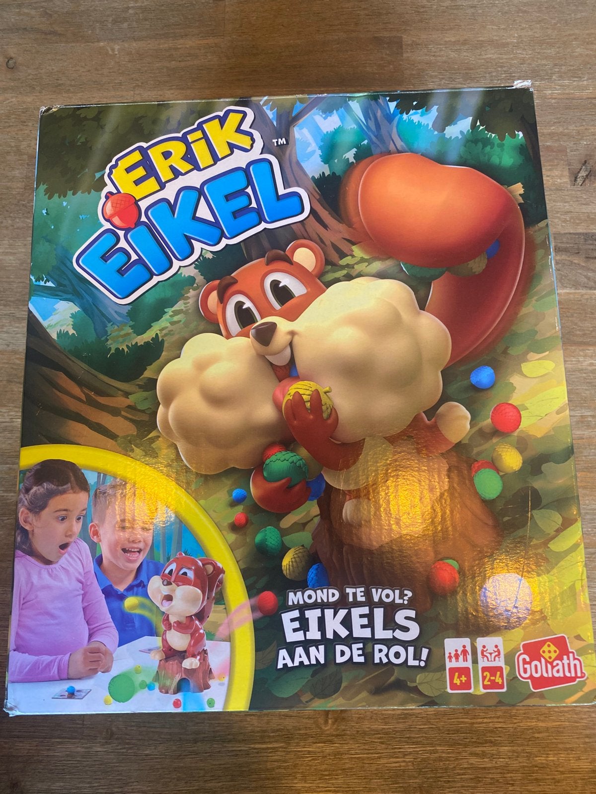 G oliath Erik Eikel Kinderspel Actiespel (Compleet / Netjes), Een of twee spelers, Ophalen of Verzenden, Zo goed als nieuw