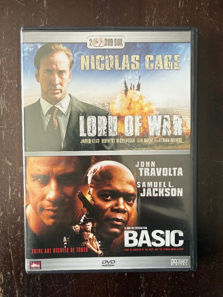 Lord of War en Basic ( 2 DVD Box ), Engels, Vanaf 16 jaar, Nederlands, Actiethriller