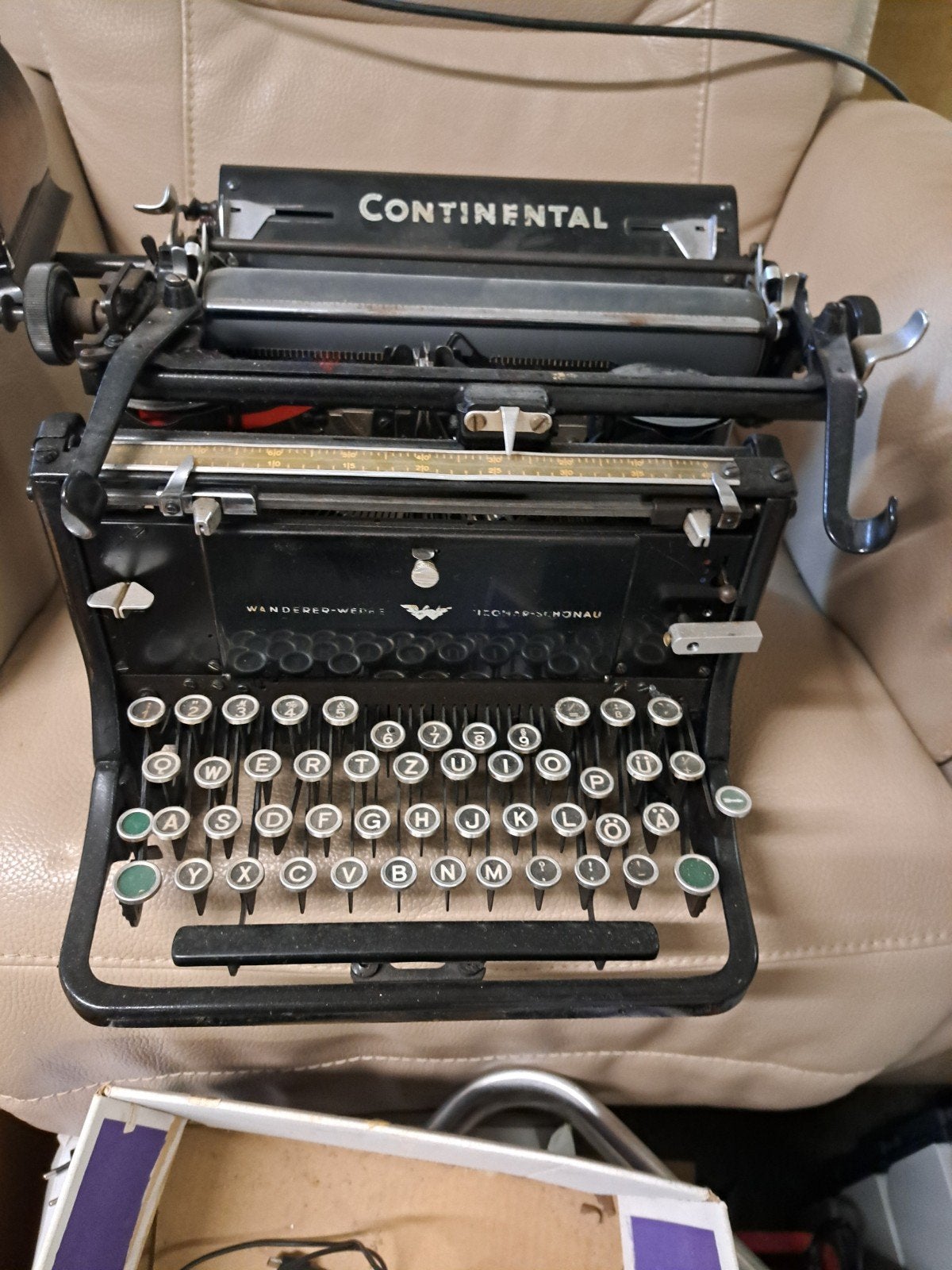 Antieke typ machine continental (artikel nr. 45), Ophalen