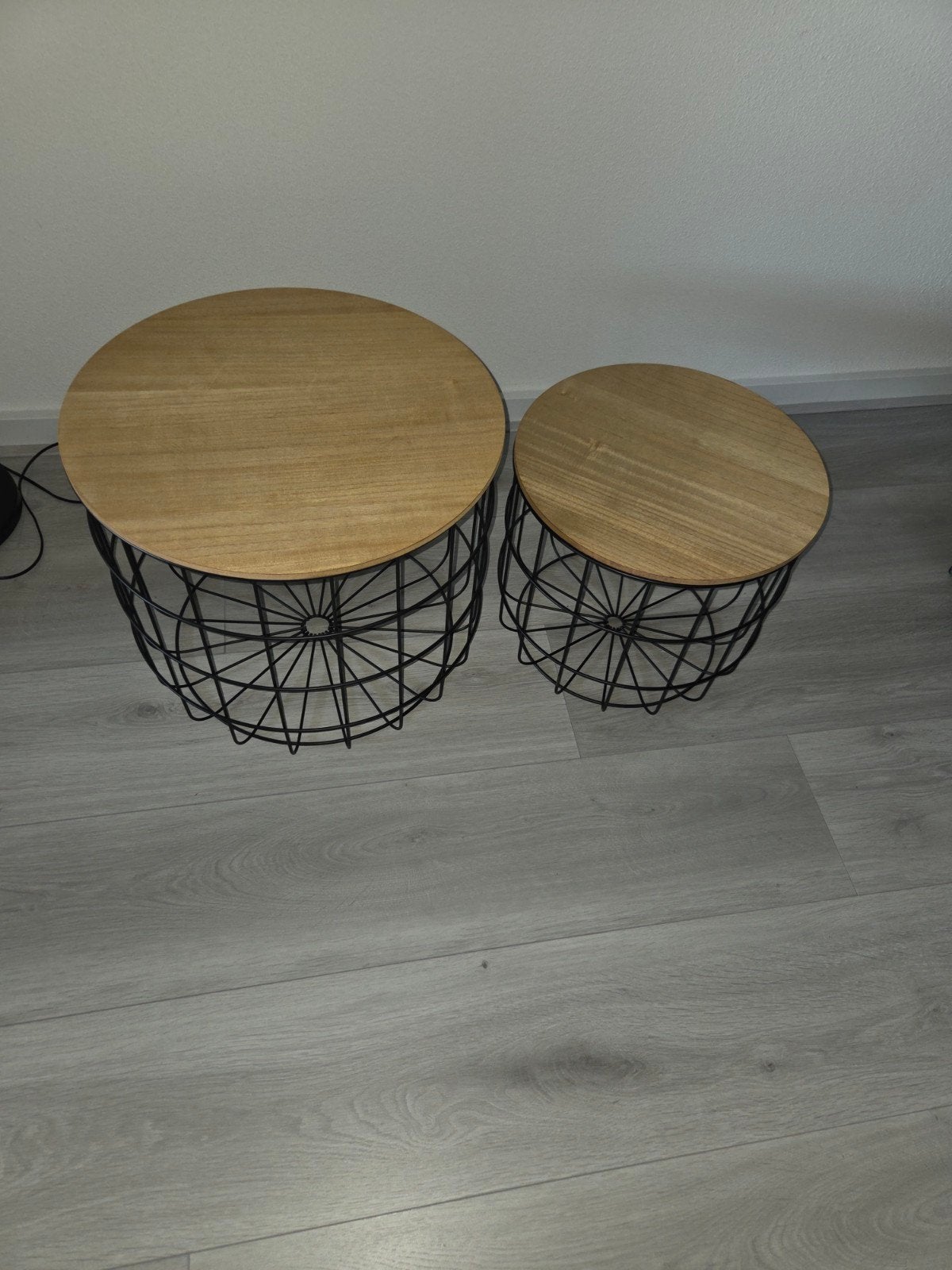 bijzet tafeltjes, Minder dan 55 cm, Rond, Zo goed als nieuw, Ophalen