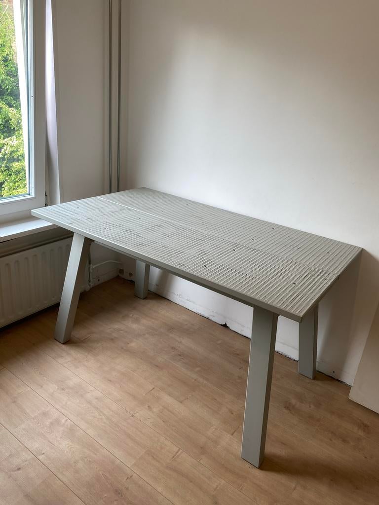 Ikea x Piet Hein Eek Industriell tafel, Huis en Inrichting, Tafels | Eettafels, Ophalen, Gebruikt, 50 tot 100 cm, Vijf personen of meer