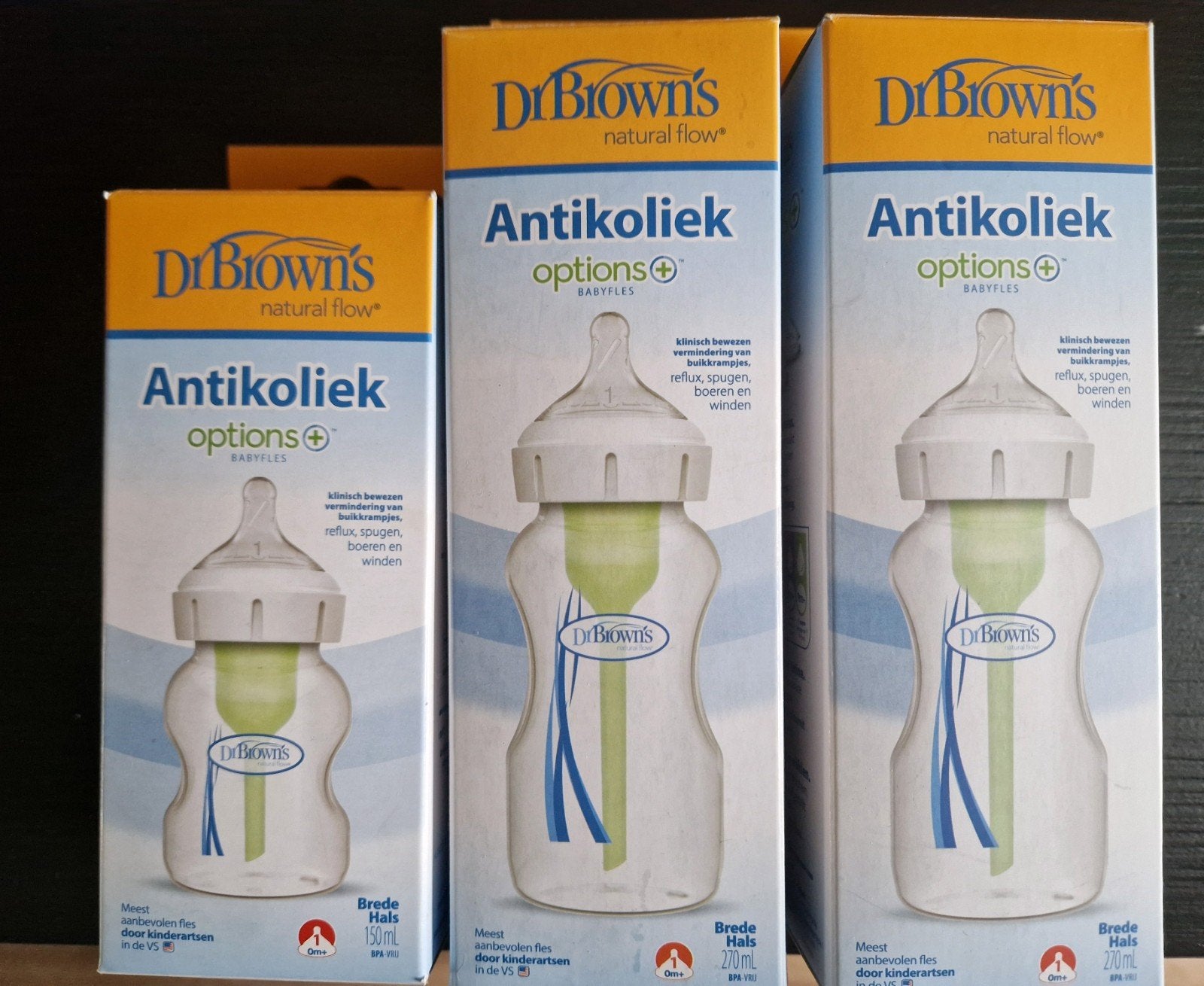 nieuwe dr Brown flessen, brede variant, Sieraden, Tassen en Uiterlijk, Ophalen, Nieuw, Tandpasta