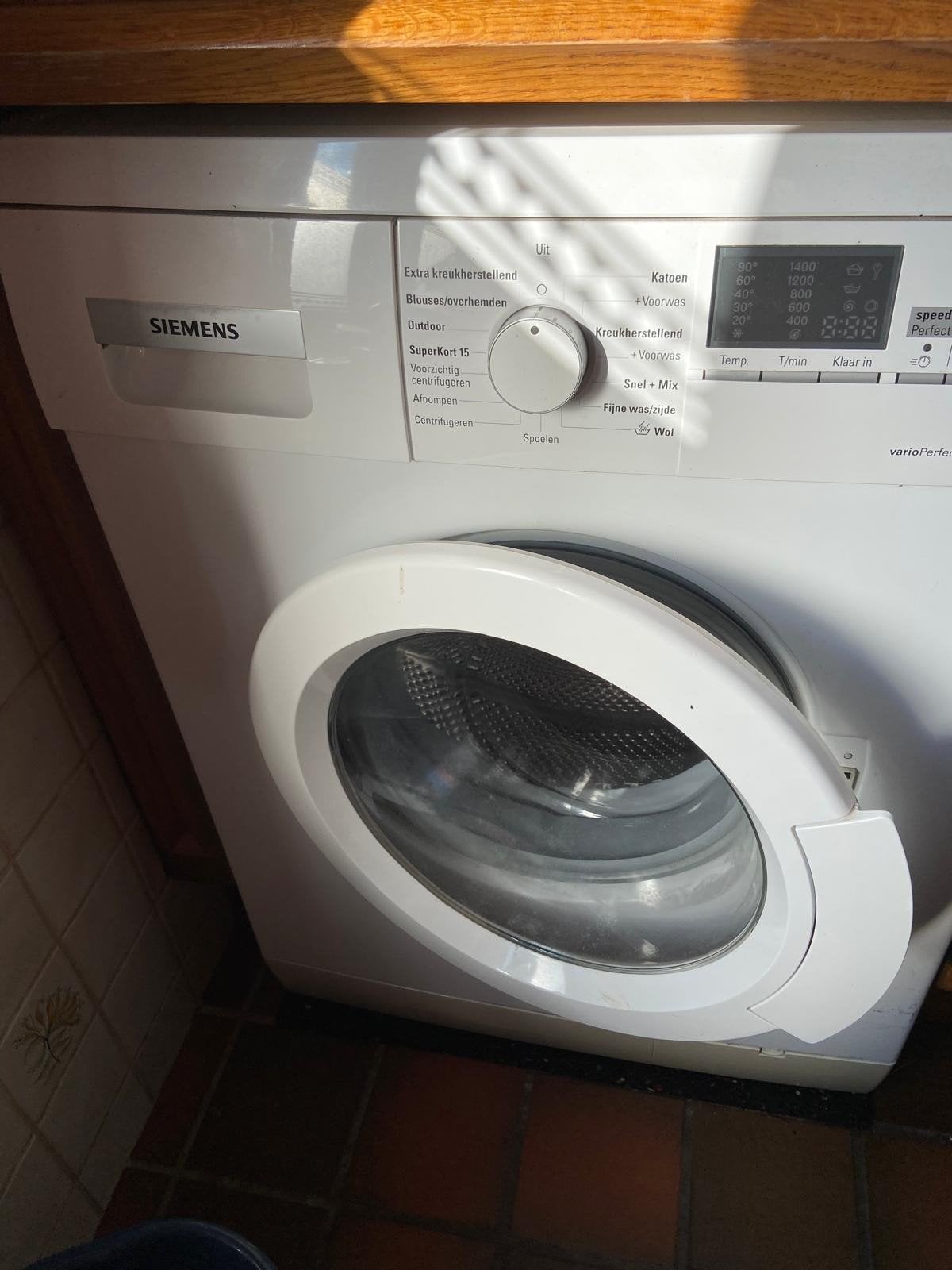 Wasmachine Siemens, Witgoed en Apparatuur, Wasmachines, Ophalen, Gebruikt, 1200 tot 1600 toeren, 85 tot 90 cm