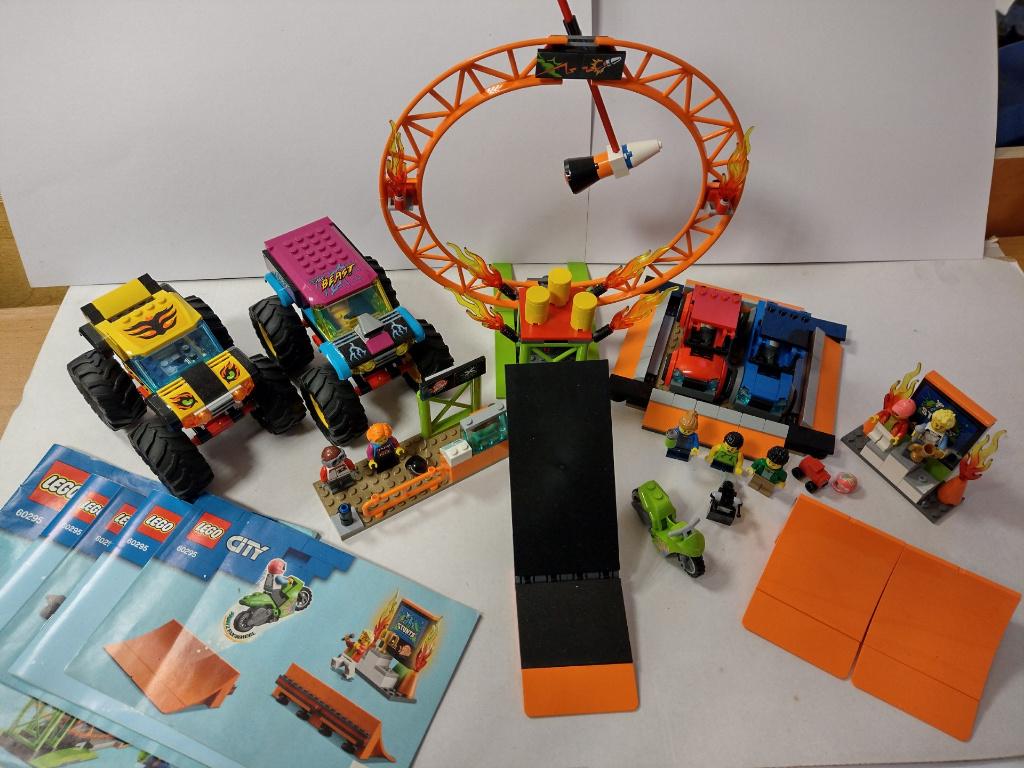 60295 City, Stunt Show Arena., Compleet, City, Lego, Ophalen of Verzenden