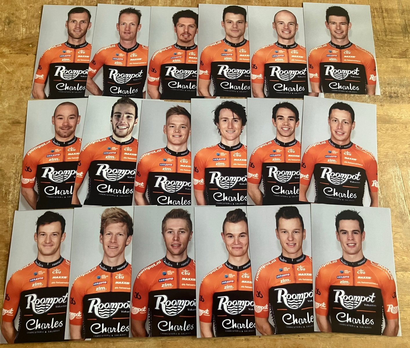 Roompot 2019 wielrennen - set fotos, Verzamelen, Verzenden, Zo goed als nieuw, Buitenlandse clubs, Poster, Plaatje of Sticker