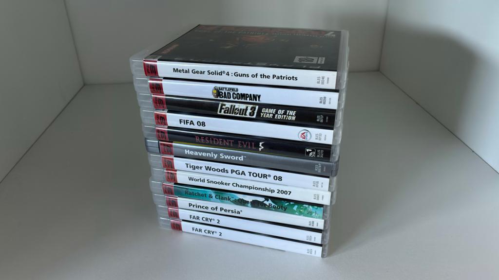 PS3 Game Collectie: Metal Gear, Fallout, FIFA, Resident Evil, Gebruikt, Overige genres, 1 speler, Eén computer