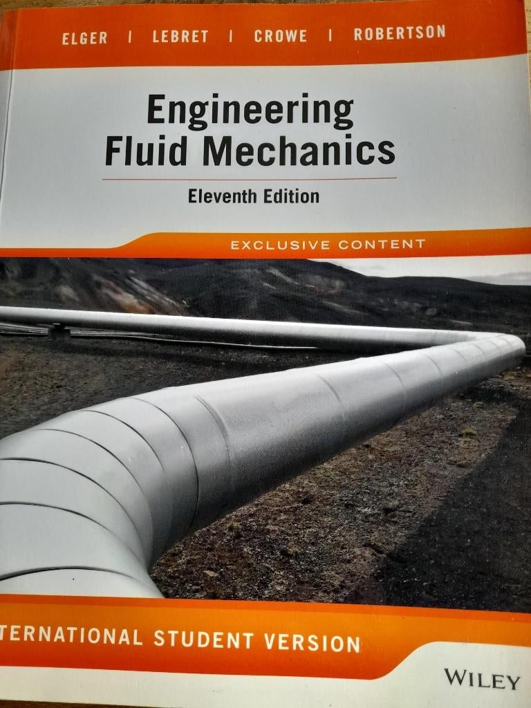 Engineering fluid mechanics. 9781119249221, Ophalen of Verzenden, Beta, Zo goed als nieuw, WO