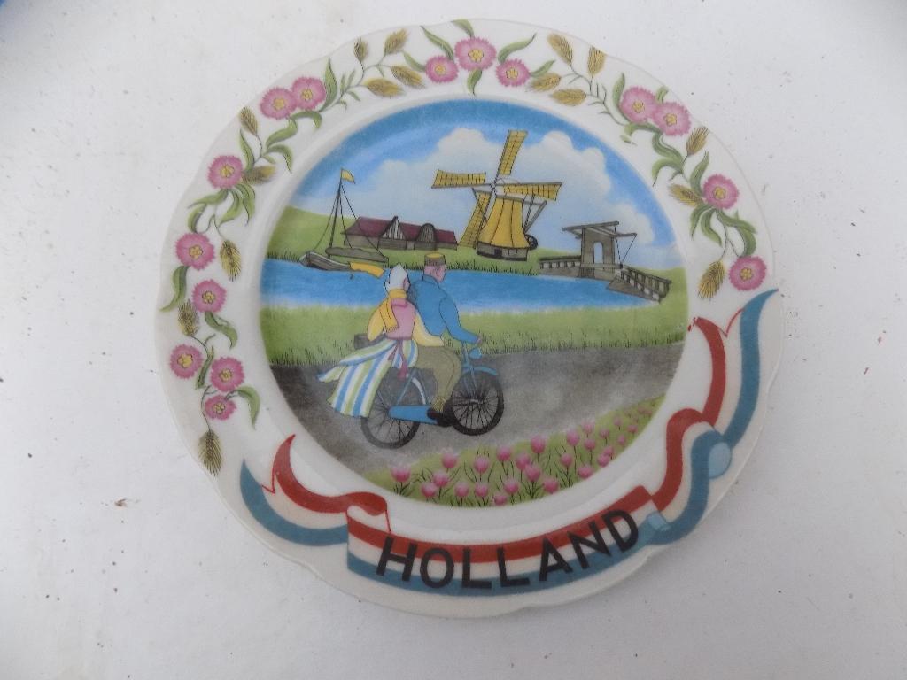 Decoratief souvenirbord wandbord Holland vintage, Ophalen of Verzenden, Gebruikt