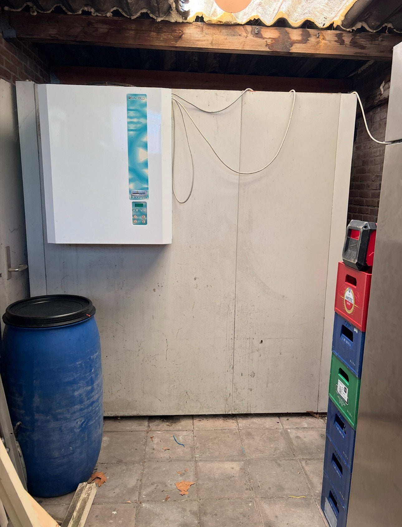 Vriescel met vriesinstallatie, Ophalen, Gebruikt, Koelen en Vriezen