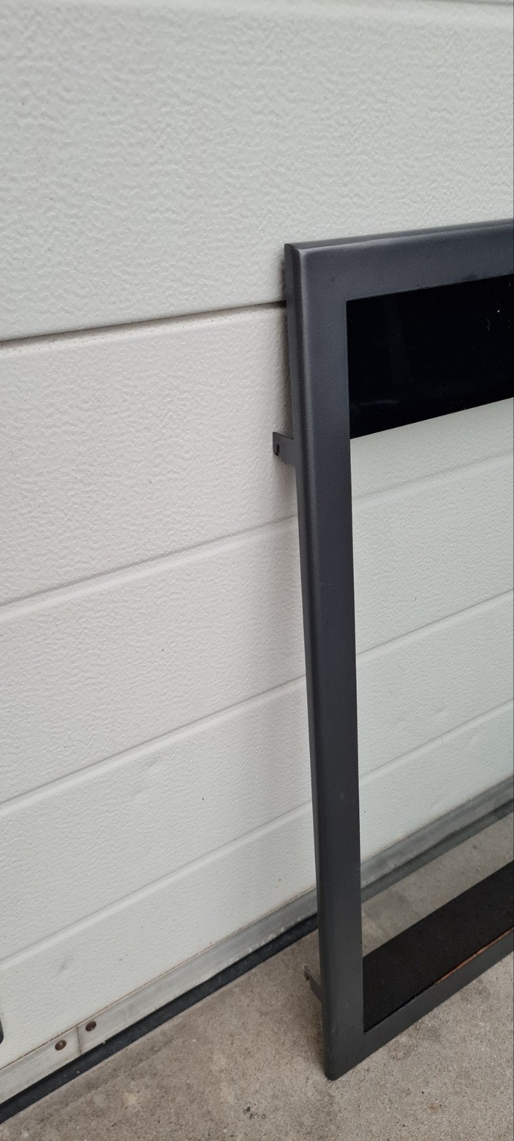 Te koop glas deur elektrische Faber haard, Ophalen, Gebruikt, Overige soorten, Elektrisch
