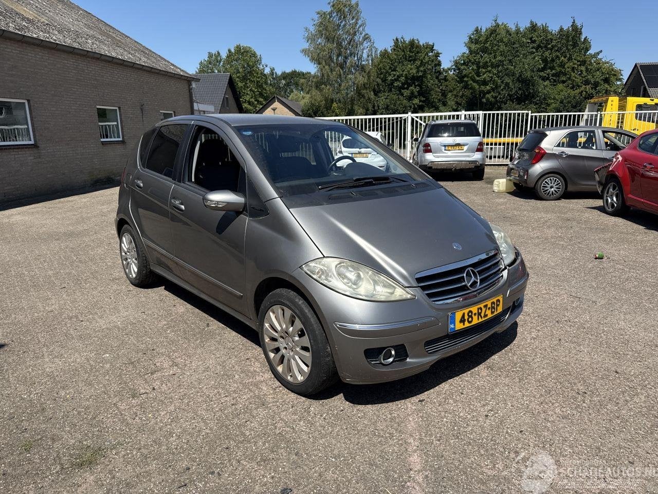 Mercedes-Benz A-Klasse 150 Avantgarde (bj 2005), 1498 cc, Mercedes-Benz, Handgeschakeld, Zilver of Grijs