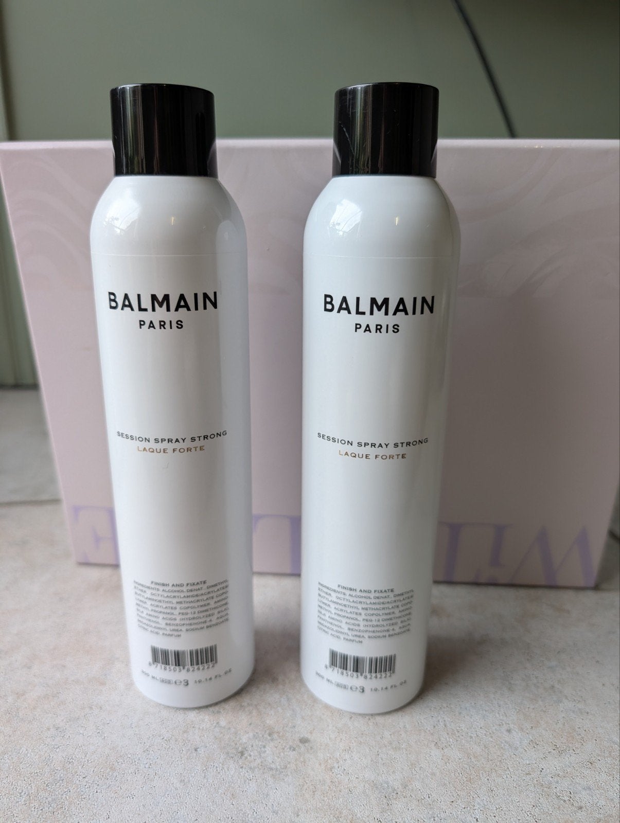 Balmain Session Spray Strong Laque Forte - 2 stuks, Ophalen of Verzenden