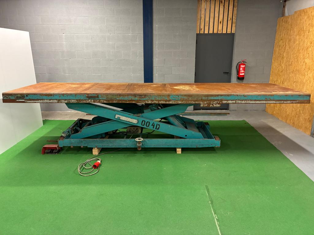 Heftafel Schaarlift zware uitvoering, Ophalen of Verzenden, Gebruikt, 170 cm of meer