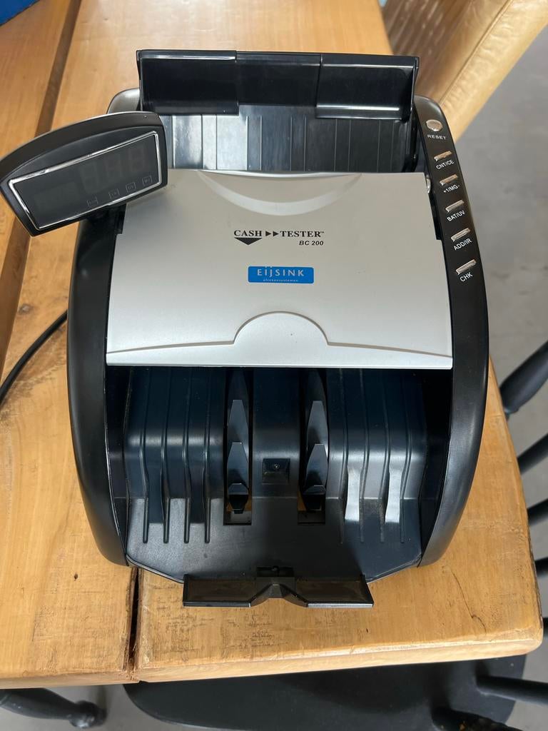 Eijsink Cash Tester BC 200 - Biljettelmachine, Ophalen