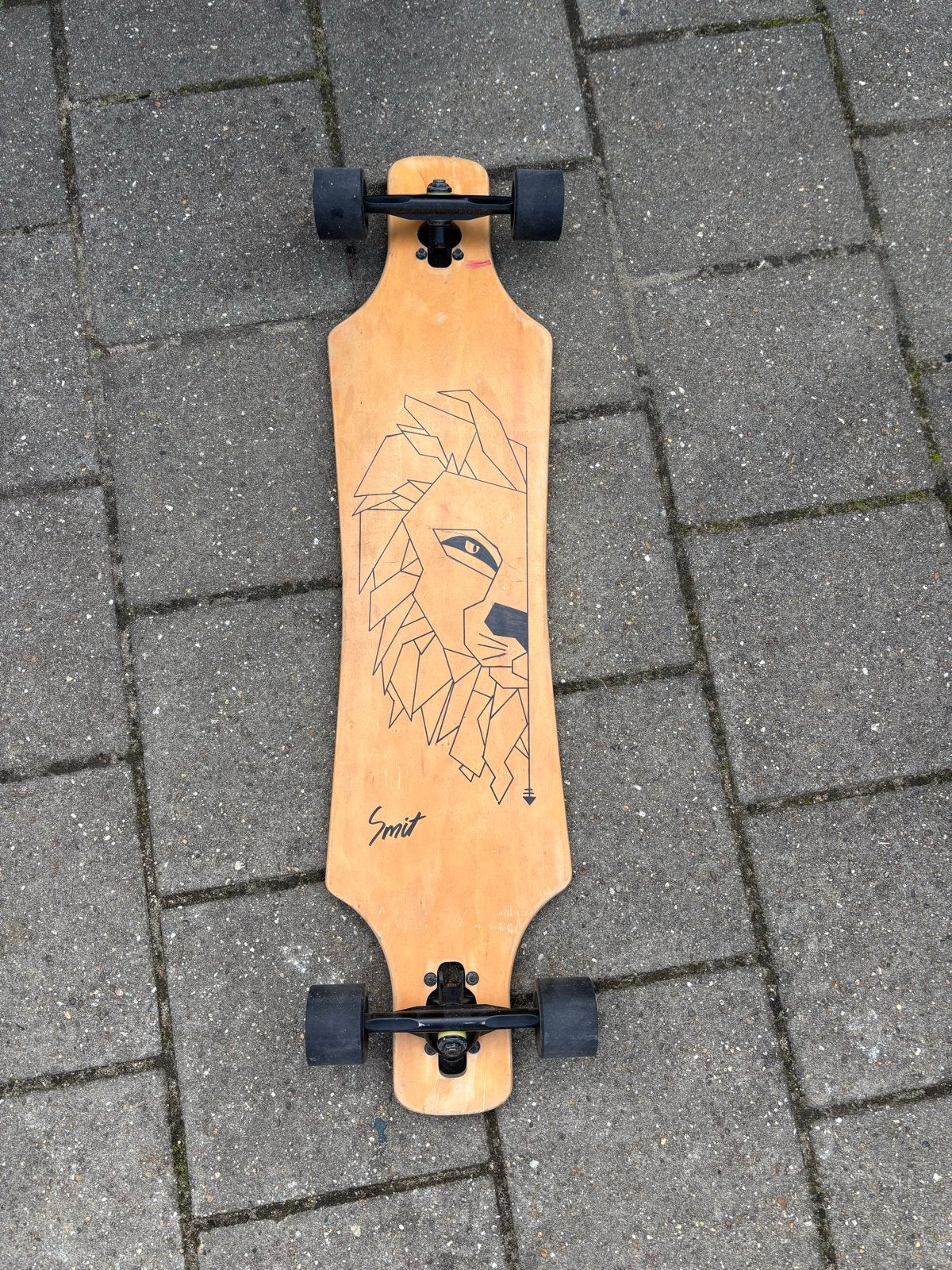 Longboard, Cruiser en Freerider Skateboard, Sport en Fitness, Ophalen, Gebruikt, Skateboard, Longboard