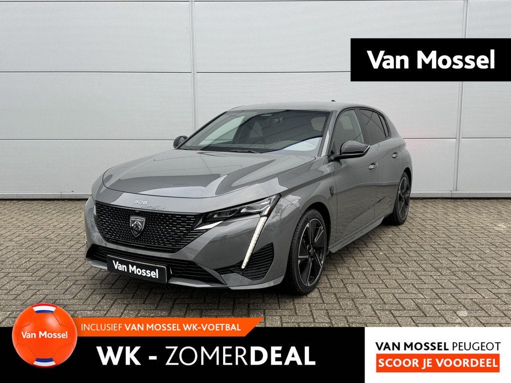 Peugeot e-308 GT EV 54 kWh | Alcantara bekleding | stoelverw, Auto's, Peugeot, Bedrijf, Te koop, 360° camera, ABS, Achteruitrijcamera