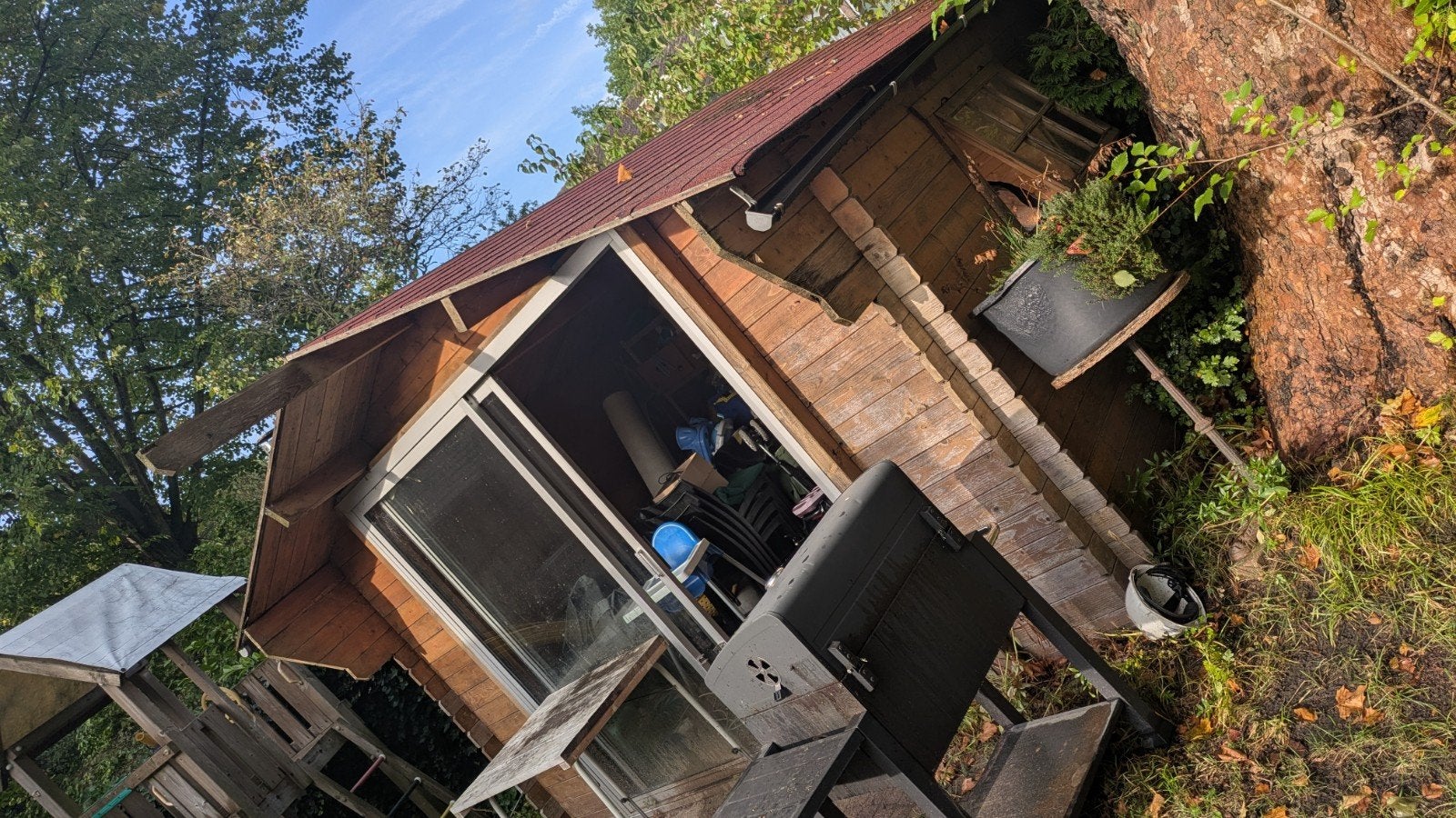 Tuinhuis GRATIS, Ophalen, Gebruikt, 250 tot 500 cm
