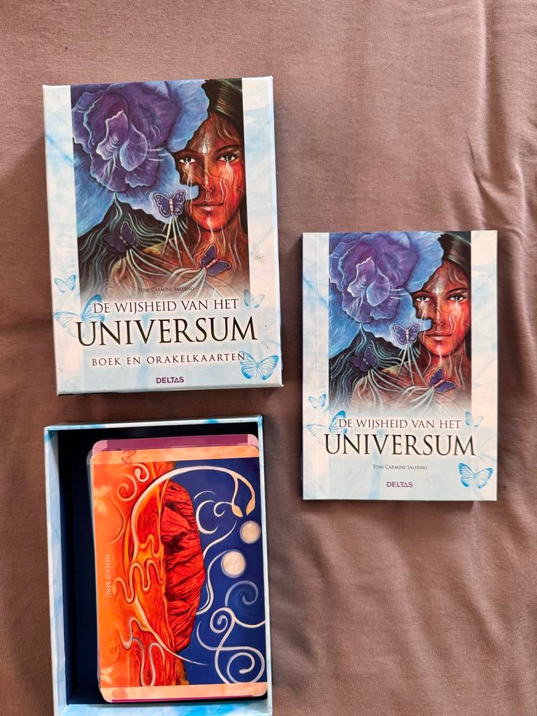De wijsheid van het universum - Orakelkaarten Toni Salerno, Boeken, Esoterie en Spiritualiteit, Ophalen of Verzenden, Zo goed als nieuw