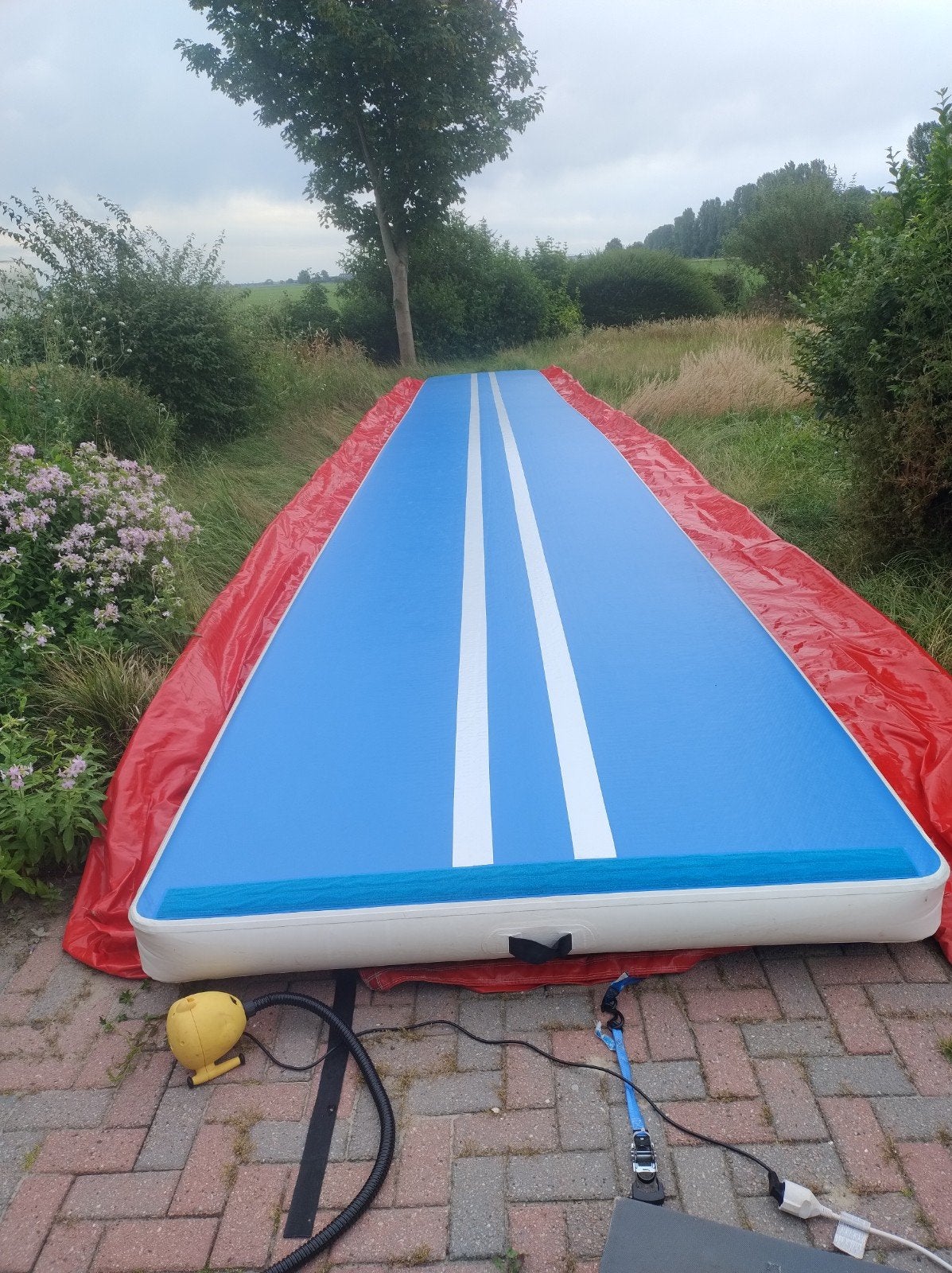 Airtrack 15x2,0 JBL Inflatables, Kindermaat 122 t/m 140, Ophalen, Materiaal
