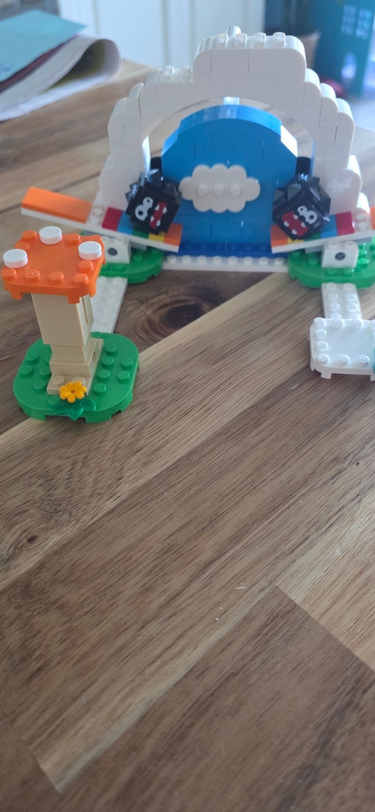Lego Super Mario 71405 Fuzzy Flippers uitbreidingsset, Gebruikt, Lego, Ophalen of Verzenden, Compleet