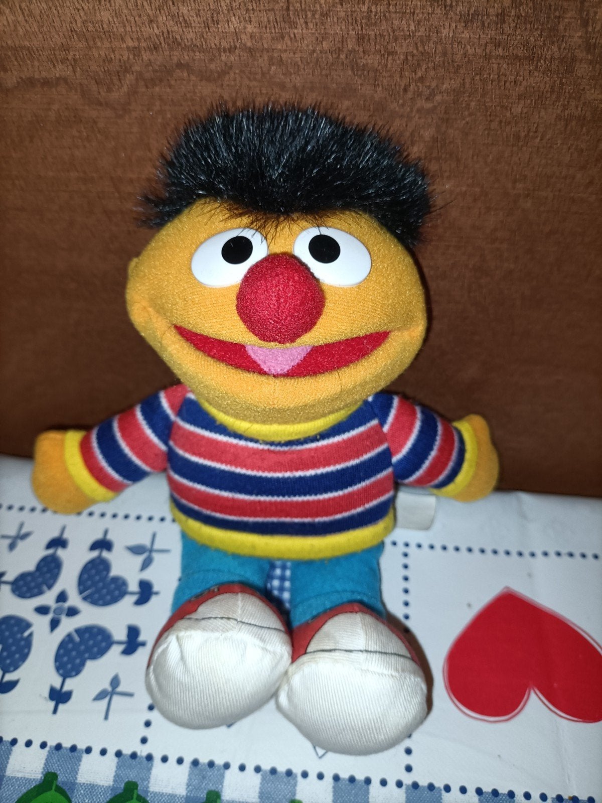 Oude Ernie knuffel vintage Applause 1993 Jim Henson, Kinderen en Baby's, Speelgoed | Knuffels en Pluche, Ophalen of Verzenden