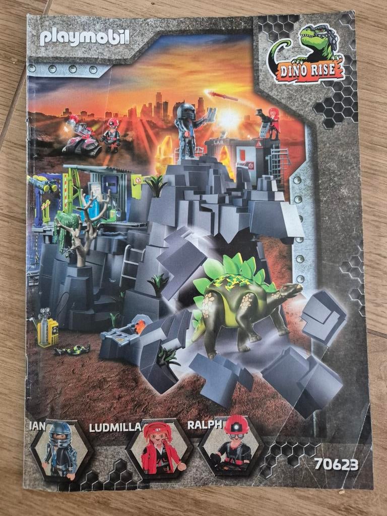 Playmobil Dino Rise 70623: Dino Onderzoekscentrum, Ophalen, Zo goed als nieuw
