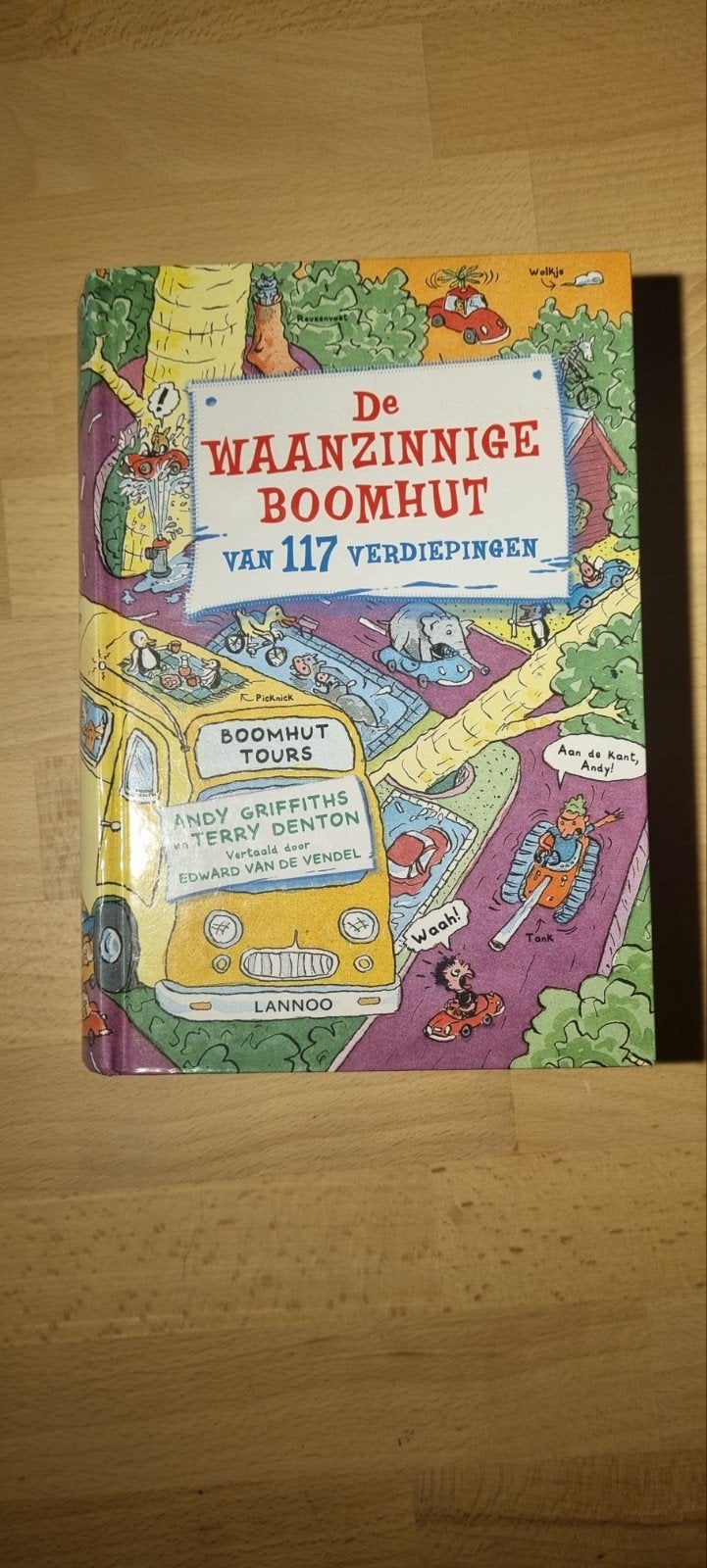 Terry Denton - De waanzinnige boomhut van 117 verdiepingen, Terry Denton; Andy Griffiths, Fictie algemeen, Ophalen of Verzenden