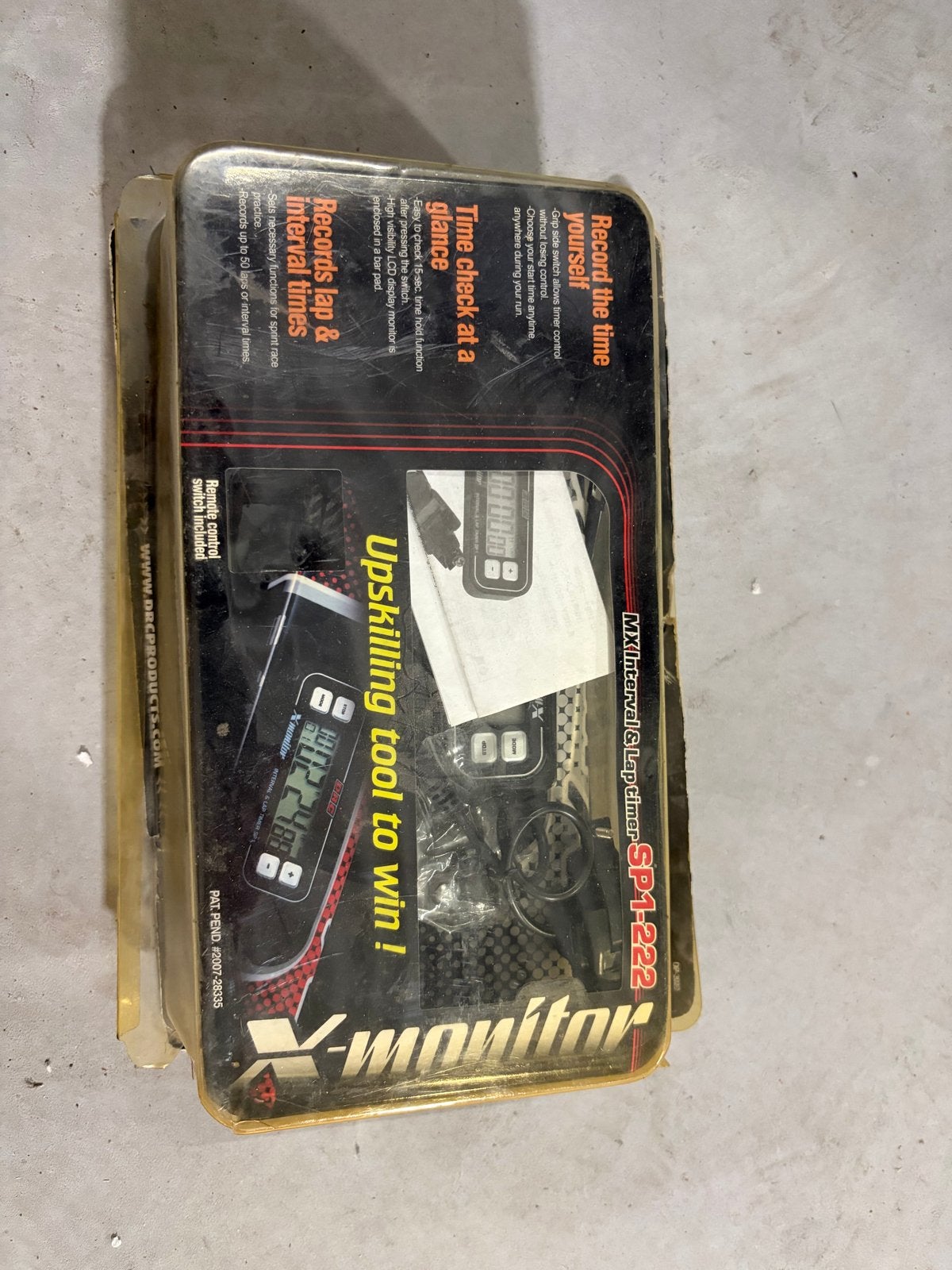 X-monitor MX Interval & Lap Timer SP1-222, Verzenden, Nieuw
