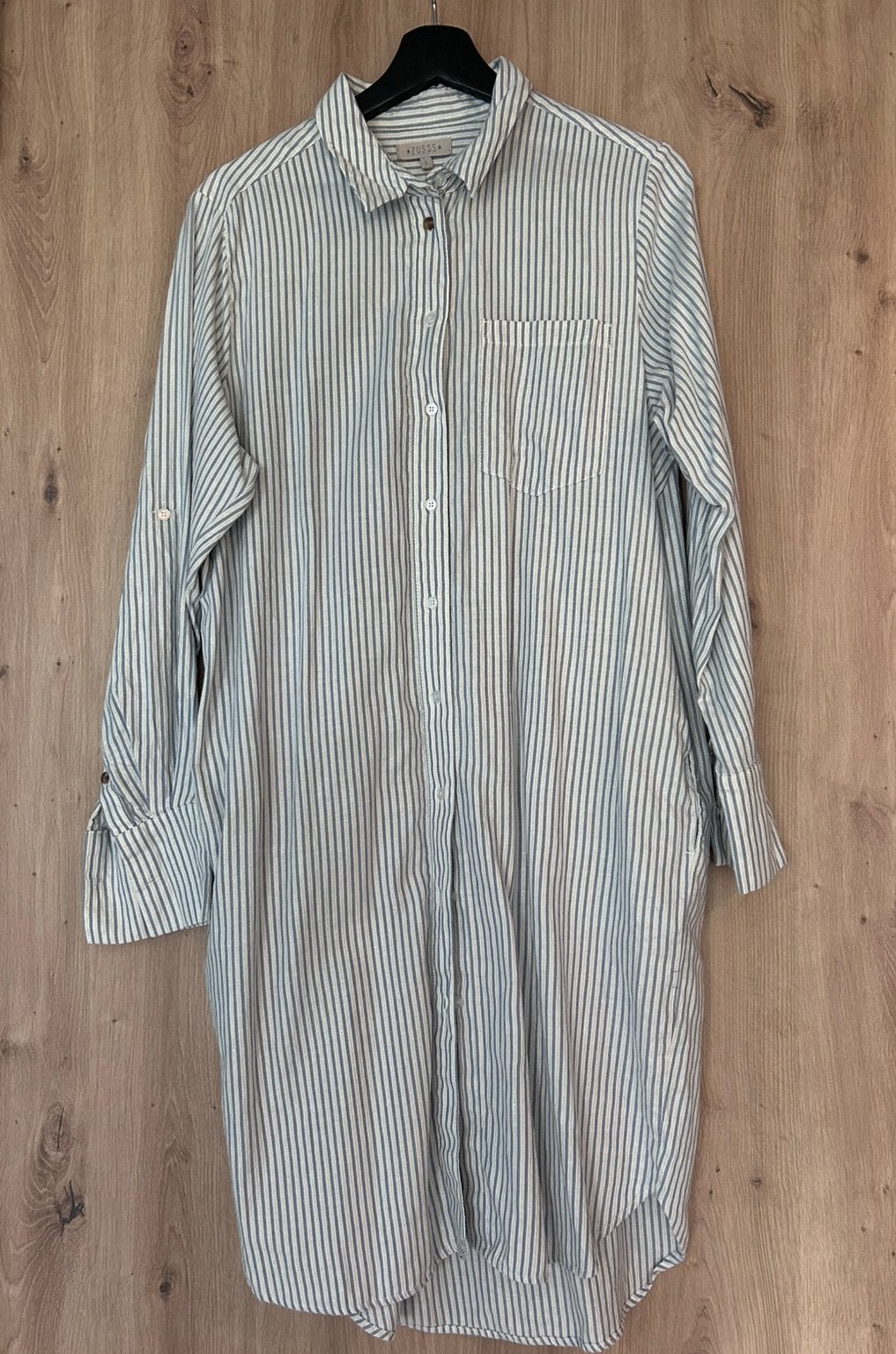 ZUSSS gestreept jurk blouse  maat L, Ophalen of Verzenden, Zo goed als nieuw, Maat 38/40 (M)