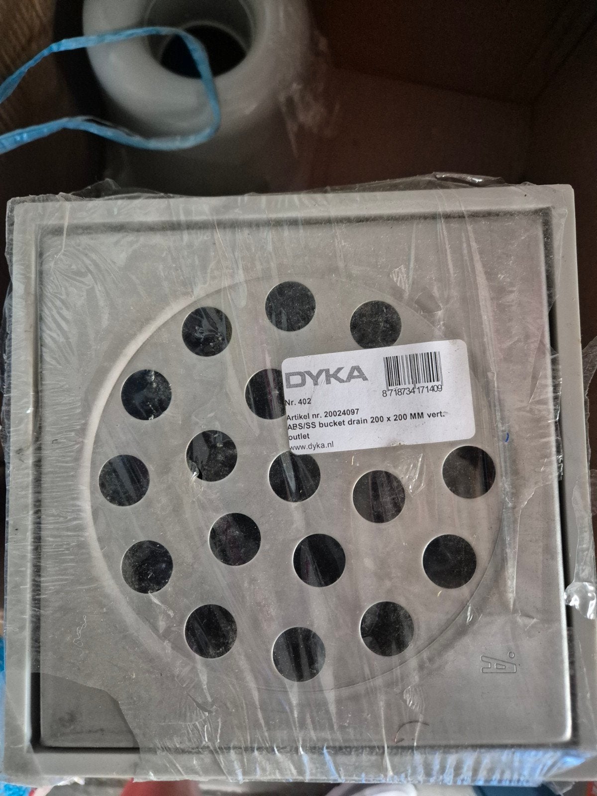 dijka schrobputten 20 x 20 . 75 mm, Ophalen, Nieuw