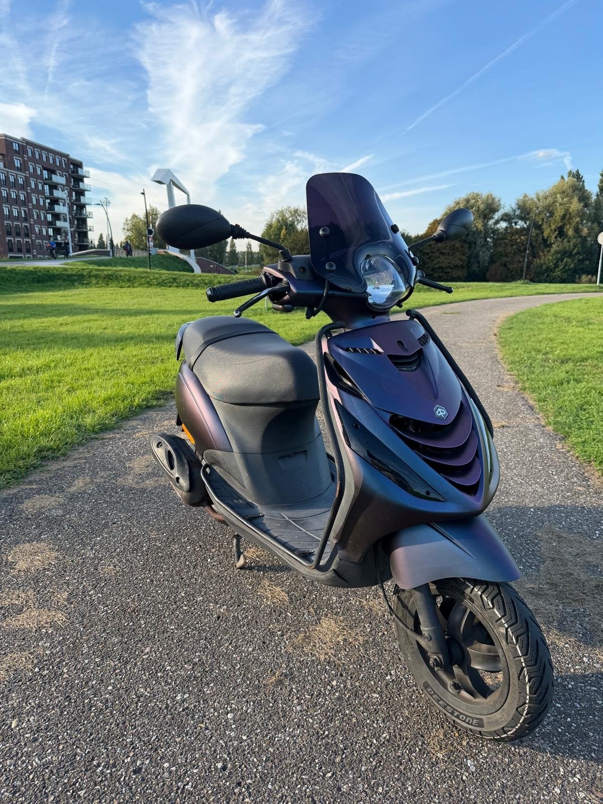 Piaggio Zip 2017 4 takt, Fietsen en Brommers, Ophalen, Gebruikt, Maximaal 45 km/u, Zip