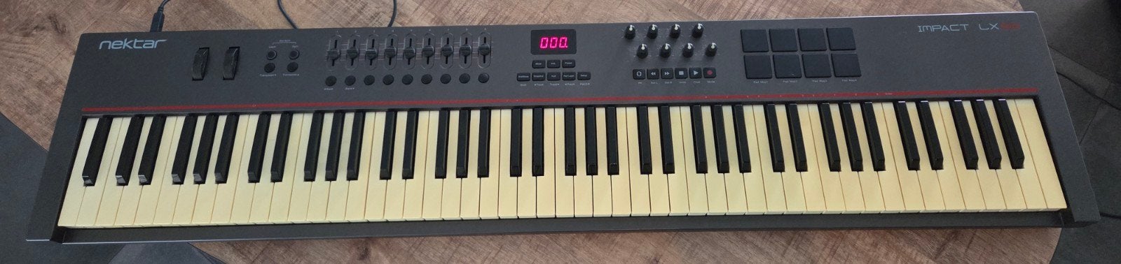 Nektar Impact LX88 MIDI-keyboard - 88 toetsen, Gebruikt, 88 toetsen, Aanslaggevoelig, Ophalen