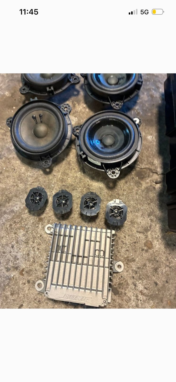 Bose audio systeem voor renault, Auto diversen, Autospeakers, Ophalen of Verzenden, Zo goed als nieuw