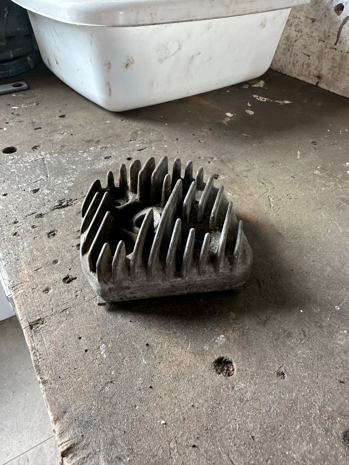 Cilinderkop Kymco DJ 50 / DJ Y50 - Origineel Onderdeel, Ophalen of Verzenden, Gebruikt, Cilinder, Kymco