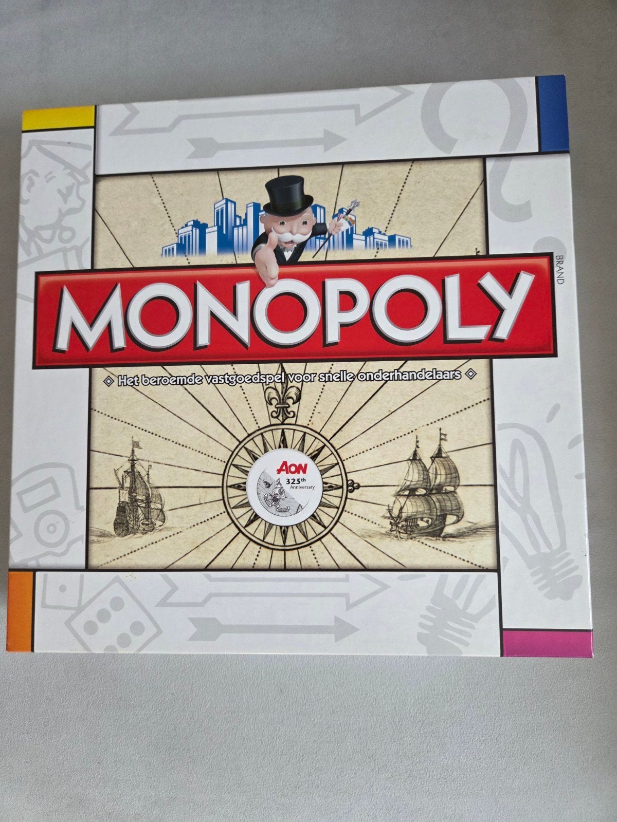 Monopoly, AON editie, Hobby en Vrije tijd, Drie of vier spelers, Ophalen of Verzenden, Nieuw, Identity Games